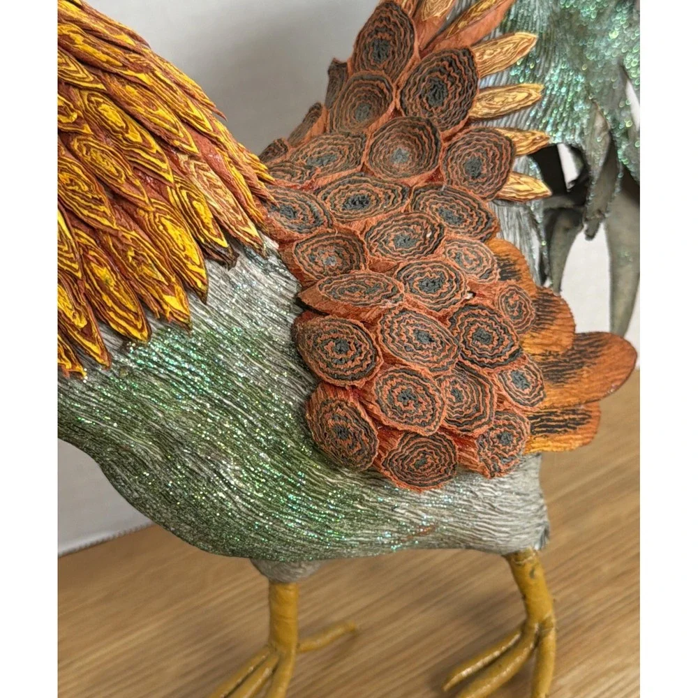 Decorative Cardboard Multicolor Chicken 9